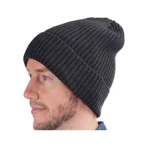 USHAKE Men or Women Warm Winter Hat Beanie Cap, Unisex Cuffed Plain Skull Knit H